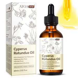 Atoany Summer Mugwort Hair Removal Oil 60ML, Body Care, Reduces Excess Hair Growth, Inhibits Body Hair, Shrinks Pores, Gentle Hair Removal