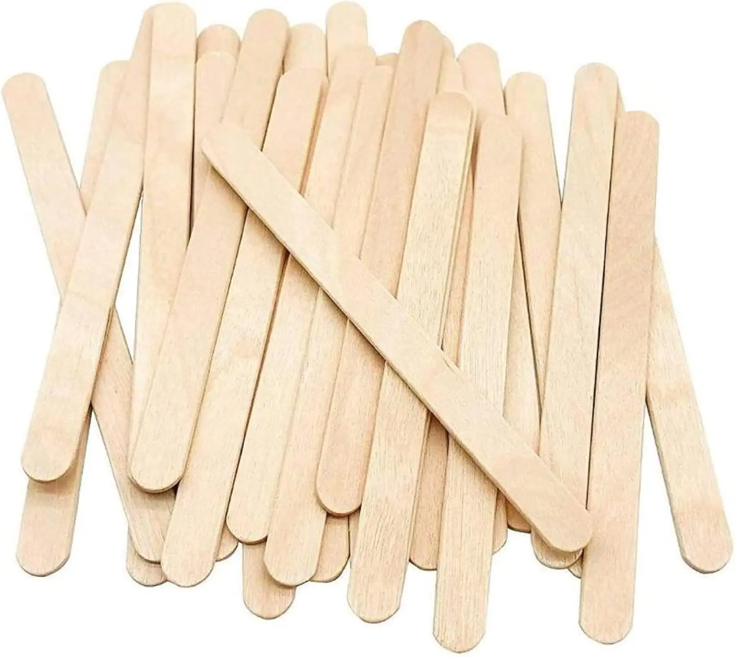 100 Pcs 4.5 inch Craft Sticks for Ice Cream Sticks,Popsicle,Craft Sticks, Treat Sticks,Ice Pop Sticks,DIY Crafts