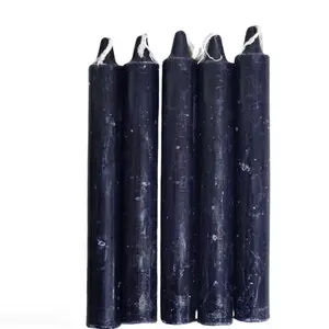 SPELL CANDLE BLACK 6" INCH Pack