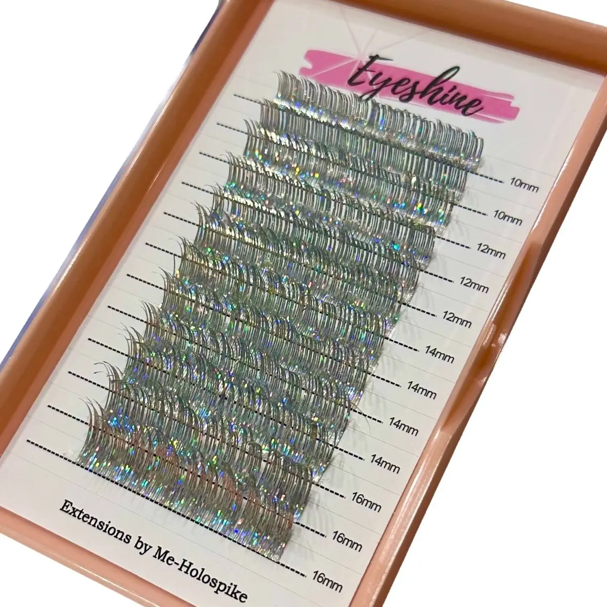 Eyeshine tinsel holospike 10-16mm lashes only glue sold separately