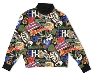 Sticker Bomb Bomber Jacket