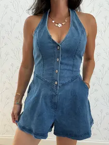 Denim Darling Romper