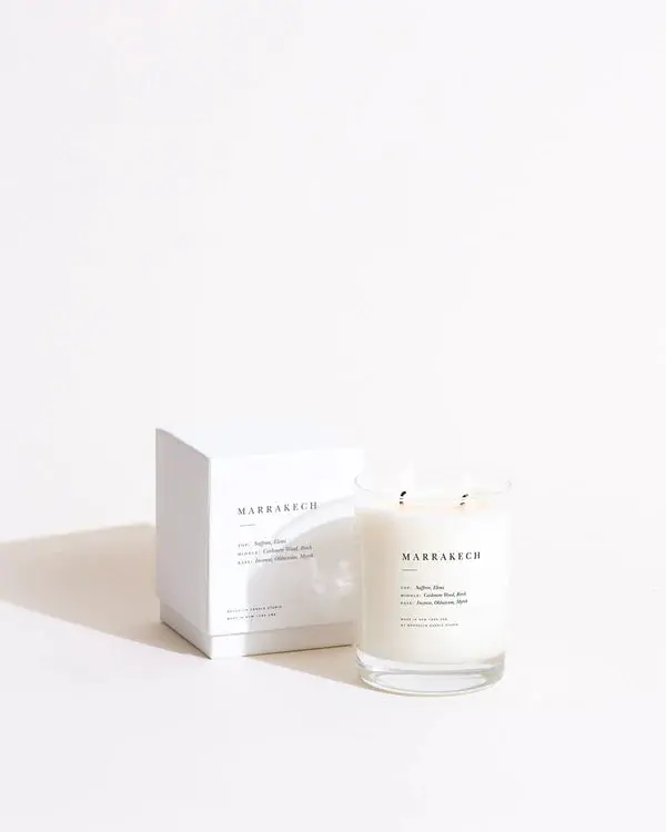 Marrakech Escapist 2-Wick Candle, from Brooklyn Candle Studio
