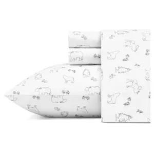 Eddie Bauer Animal Tracks King Sheet Set