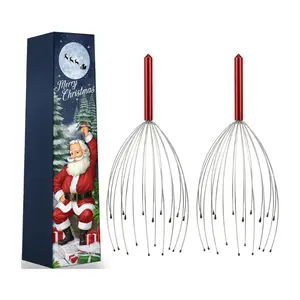 Scalp Head Massager – Relaxation & Stress Relief Tool for Men, Women, Teens, Adults, Perfect White Elephant & Stocking Stuffer Gifts
