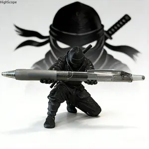 Black Ninja Pen Holder Desk Organizer