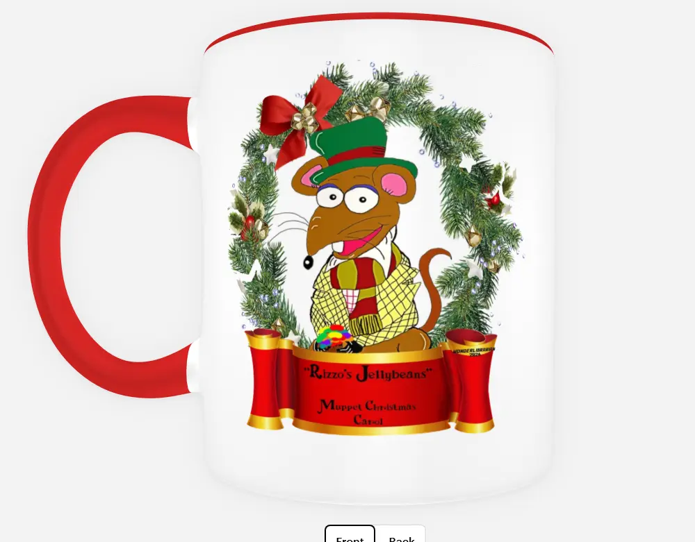 Muppet Christmas Carol Rizzo Mug