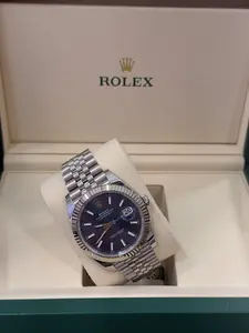 Rolex Datejust 41 mm Fluted Bezel Jubilee Bracelet Stainless Steel Watch