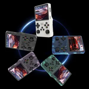 YLW GAMINJA Portable Handheld Game Console, Linux System with 3.5-Inch IPS HD Screen, Wireless Rechargeable Gaming Console for Travel