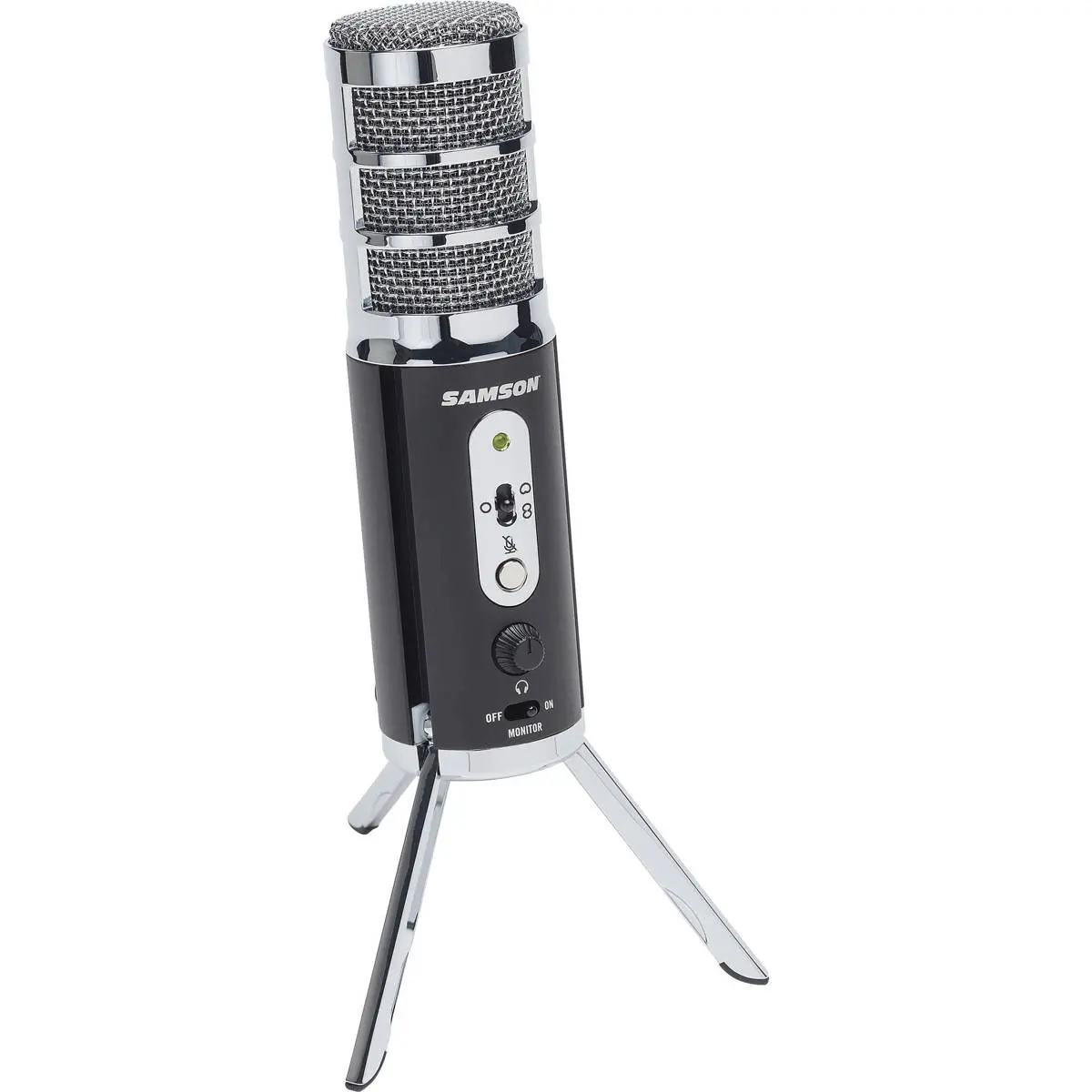Samson Satellite USB/iOS Broadcast Microphone with Dual 16mm Condenser Capsules