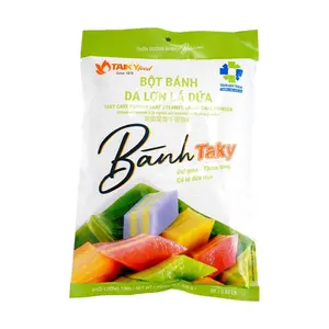 TAKY Vietnamese Pandan Leaf Steamed Layer Cake Mix - Authentic Banh Cuon Bot 400g