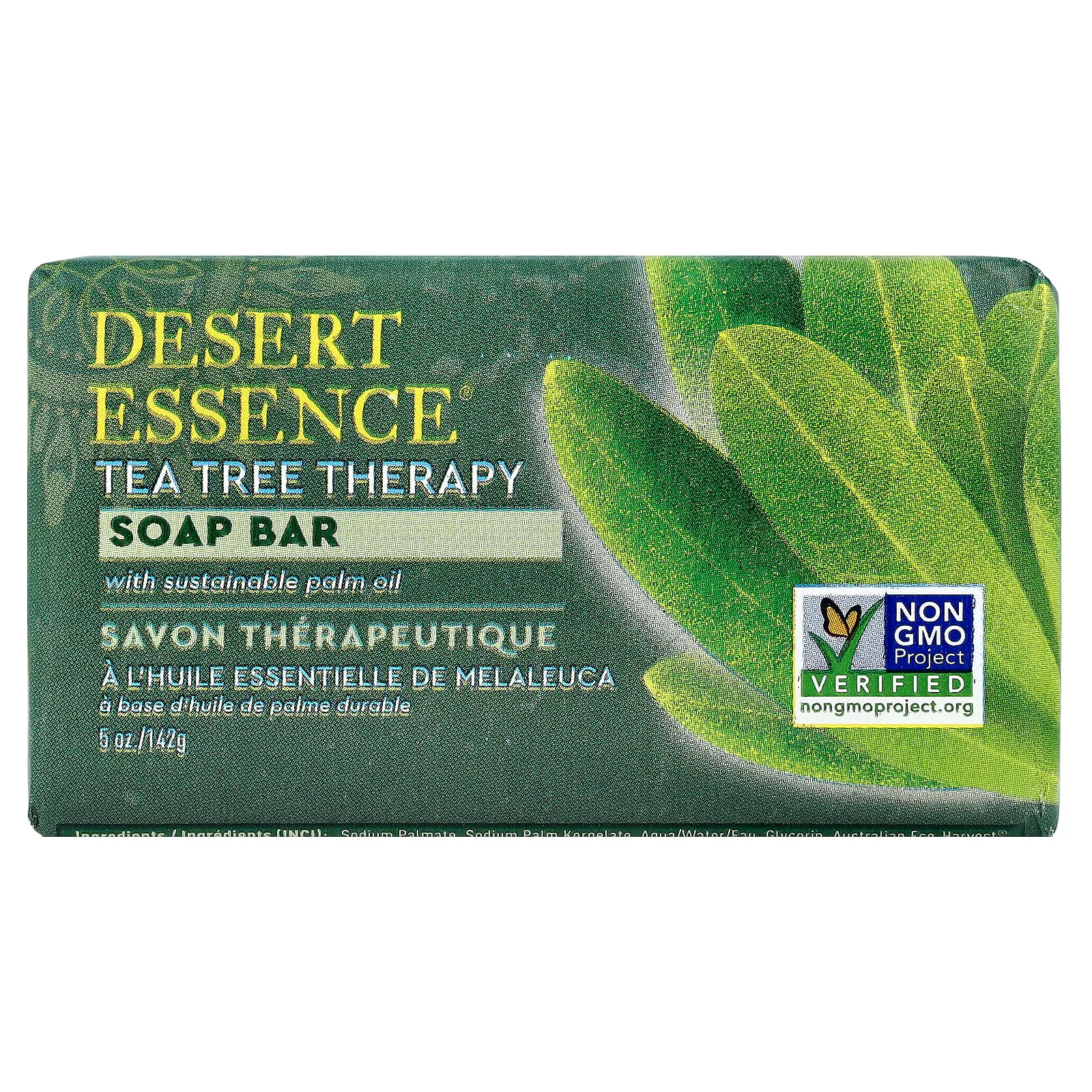 Desert Essence Soap Bar, Tea Tree Therapy, 5 oz (142 g) Desert Essence Soap Bar, Tea Tree Therapy, 5 oz (142 g)
