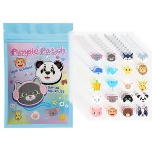 200pcs Hydrocolloid Acne Patches, Pimple Patches, & Swollen Skin Care Stickers, Facial Light Spot Remover, Effective Acne Treatment Products