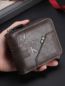 Men's Vintage  Wallet, Multi Card Slot Multi Functional Wallet, Casual Trendy Wallet for Men, Retro Style Wallet for Daily Use