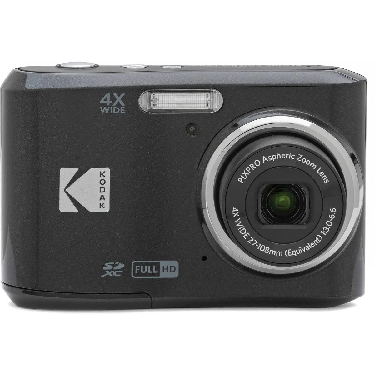 Kodak PIXPRO FZ45 Friendly Zoom Point & Shoot Digital Camera - 16MP, Full HD, SD Slot, Black