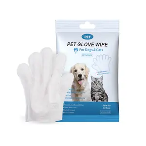 Pet Hand-Free Gloves for Dogs and Cats, No Water Needed, Ideal for Daily Care and Travel, Winter Use, Pet Illness Cleaning