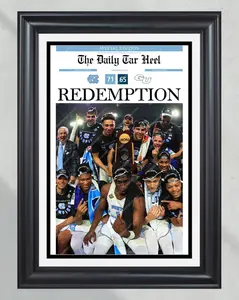 2017 UNC Tar Heels NCAA Champions  Newspaper Print (The Daily Tar Heel)