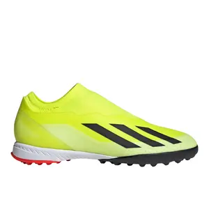 adidas Mens X Crazyfast League Ll Turf Slip On Soccer Cleats Turf - Yellow
