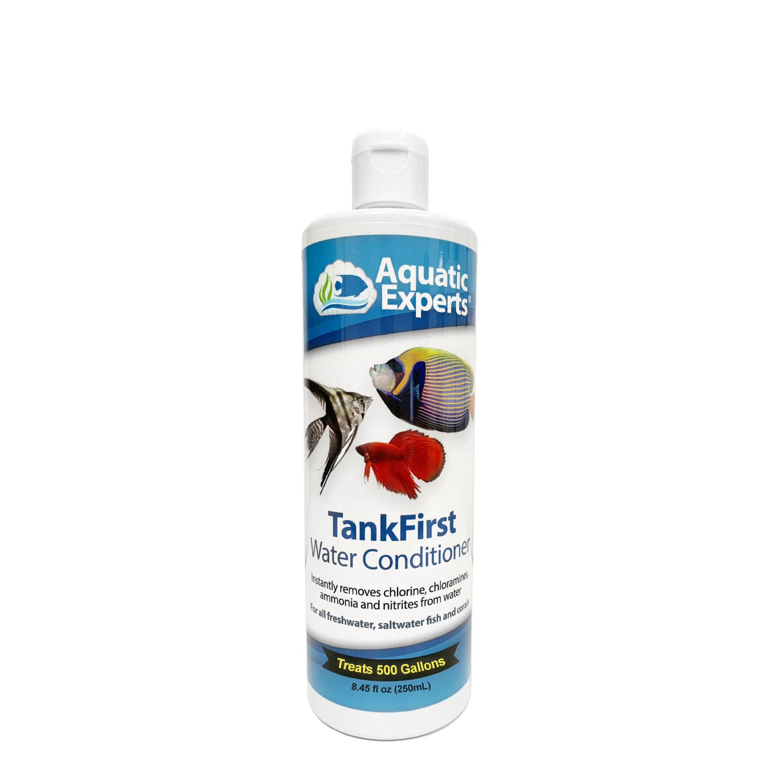 TankFirst Complete Aquarium Water Conditioner - Fish Water Conditioner, Instantly Removes Chlorine, Chloramines, and detoxifies Ammonia from Fish Tank