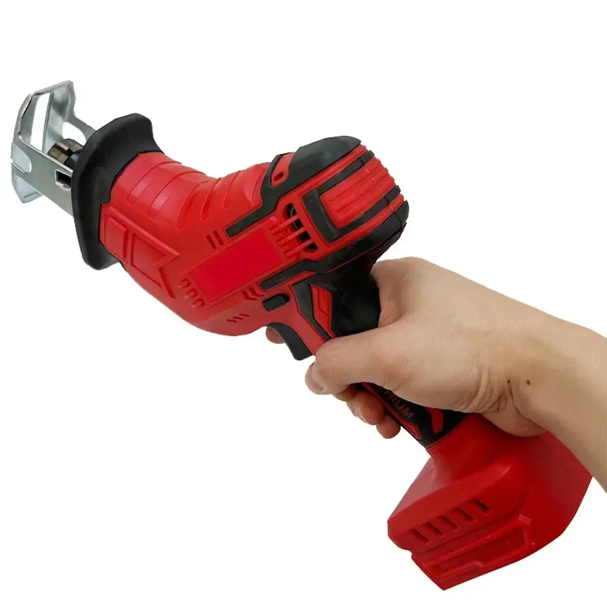 Cordless Electric Reciprocating Saw Electric Cutting Saw Tool For Wood Metal Pipe Cutting Saw 18VBattery (No Battery)