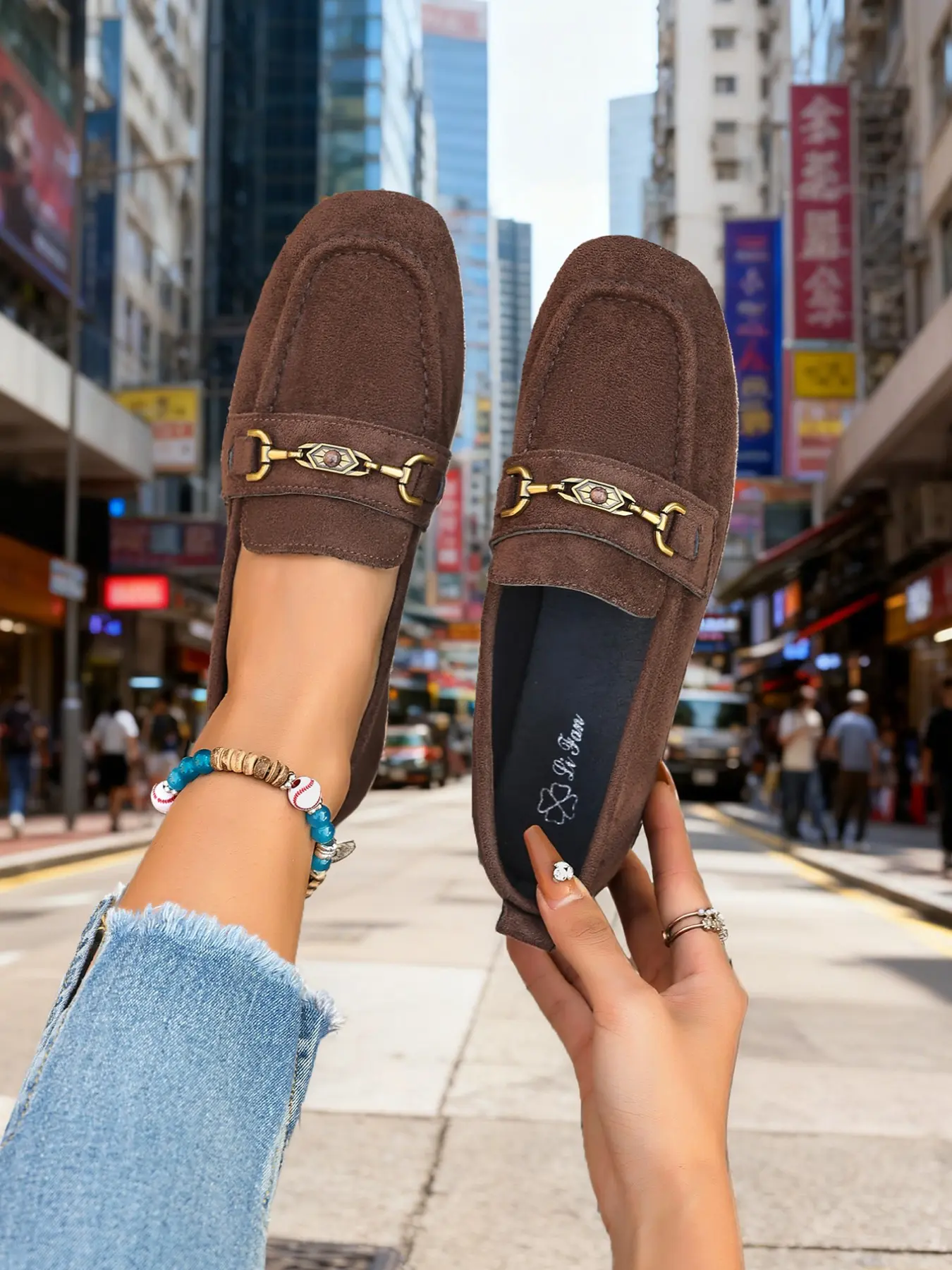 Women's Loafers, Comfortable Flat Slip-On Design, Ideal for Walking and Driving, Versatile Daily Wear, Fashionable Women's Shoes, Footwear, Everyday Wear Footwear