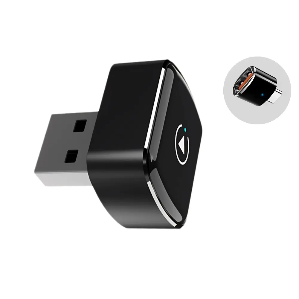 Wireless Carplay & Android Auto Adapter, Carplay Converter, 2-In-1 Smartbox for Cars, Car Gadgets, Converts Wired to Wireless Carplay, Enhances Vehicle Intelligence System, Carplay Dongle Connectivity