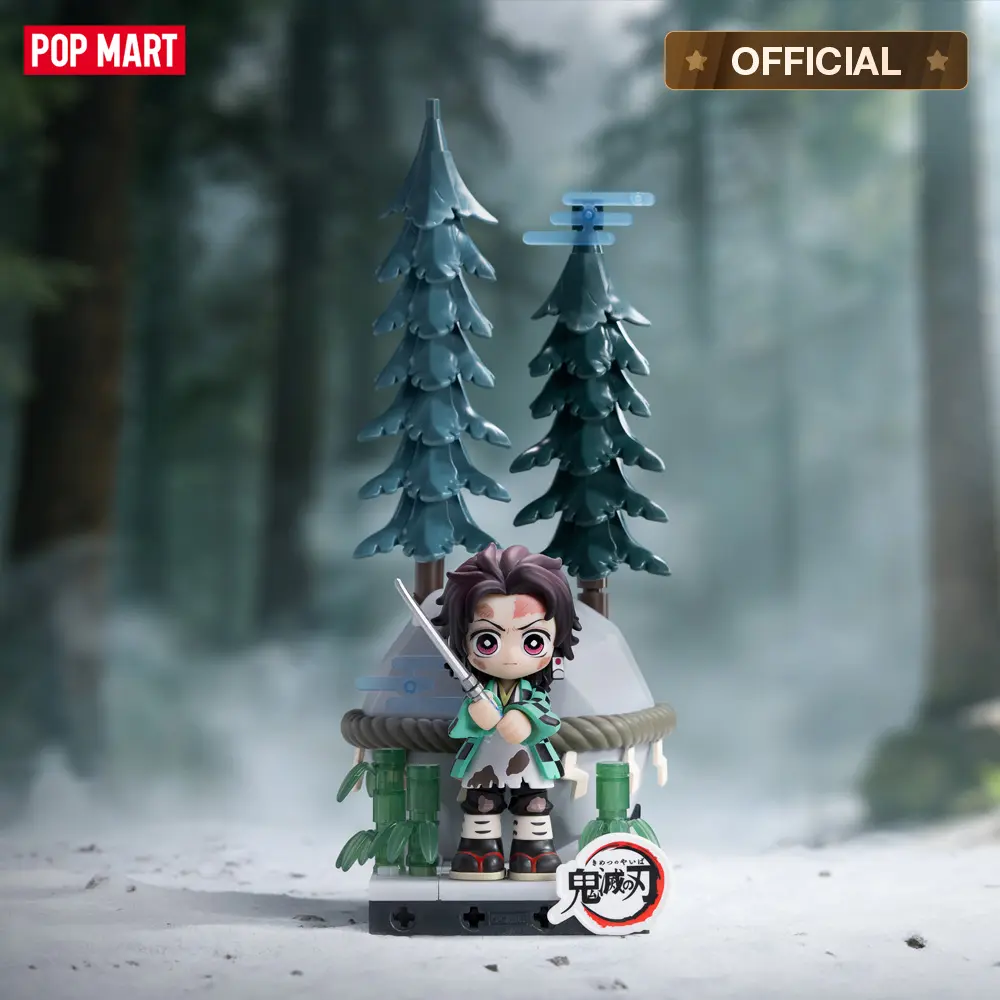 POP MART Demon Slayer Unwavering Resolve Arc Series Block Figures Blind Box