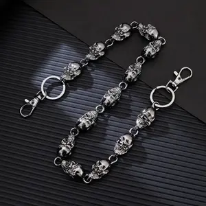 Trouser Chains for Men Pants Chain Jean Chains Belt Chain Biker Wallet Chain Skull Pants Chains for Men Biker Chain Punk Heavy Skull Goth Accessories