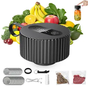 Electric Mason Jar Vacuum Sealer, Upgraded 3-in-1 Jar Vacuum Sealer Kit for Mason Jars, Canning, Containers, Bags, Ideal for ‌Home Cooks, DIY Enthusiasts