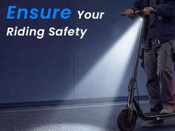 Mid-Range Neutral Electric Scooter, 8.5" Pneumatic Road Tires, 21MPH Max Speed, 350W (500W Peak) Rear Motor, 21/15 Miles Long Range, Foldable Commuter Scooter with Dual Braking (Rear Drum + Hidden Electronic Brake) & App Control