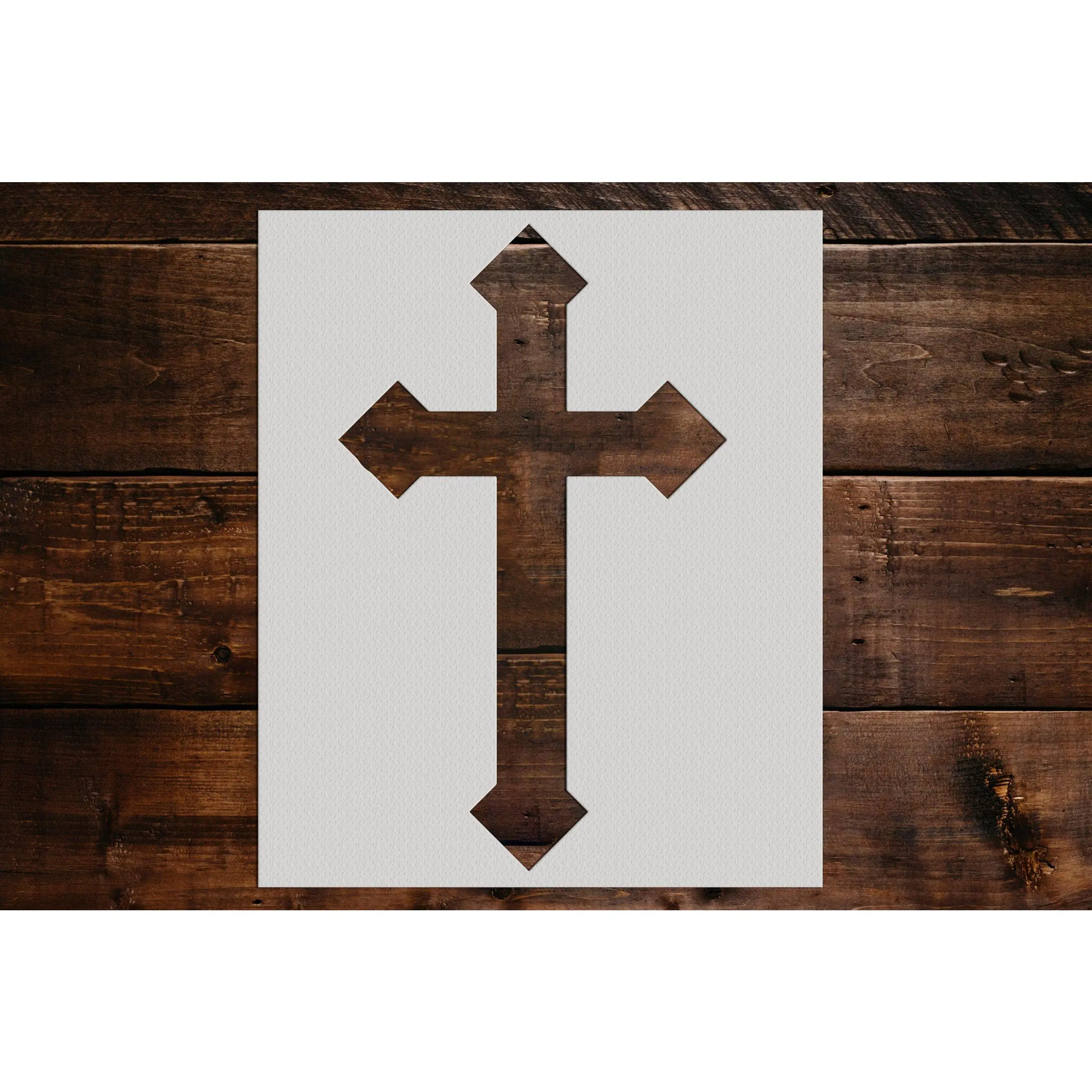 Cross Stencil - Art and Wall Stencil