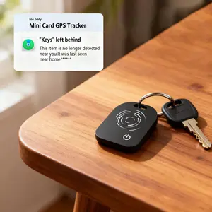 Smart Tracking Tag GPS Tracker for Car Works with appleFind My iOS Only Mini Trackers Device with Weatherproof Case No Monthly Fee Best Hidden GPS TrackersAnti Lost Device