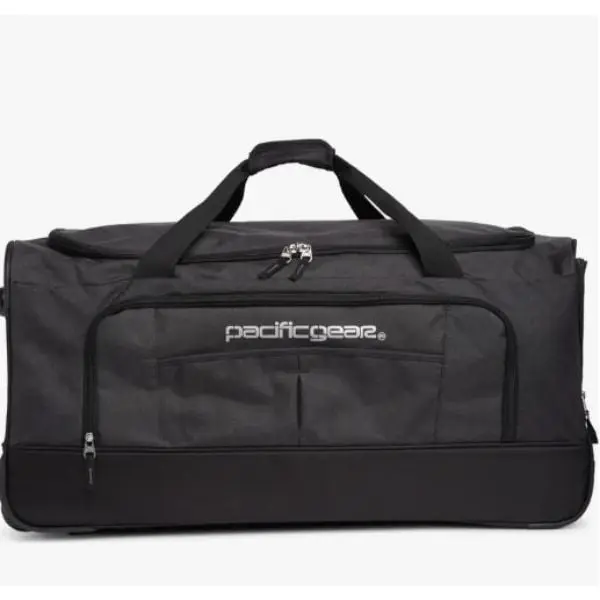 Pacific Gear PG03068K 30 in. Keystone Rolling Duffel Bag, Black