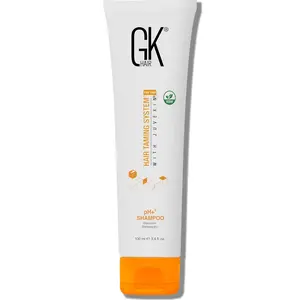 GK HAIR Global Keratin pH+ Pre-Treatment Clarifying Shampoo (3.4 Fl Oz/100ml) For Preps Hair Deep Cleansing,Removes Impurities -With Aloe Vera, Vitamins & Natural Oils All Hair Types Men and Women