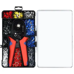 Mini Electrical Wire Crimper, Durable Plastic Handle Wire Connector Repair Plier, Multifunctional Hand Tool for Home & Office