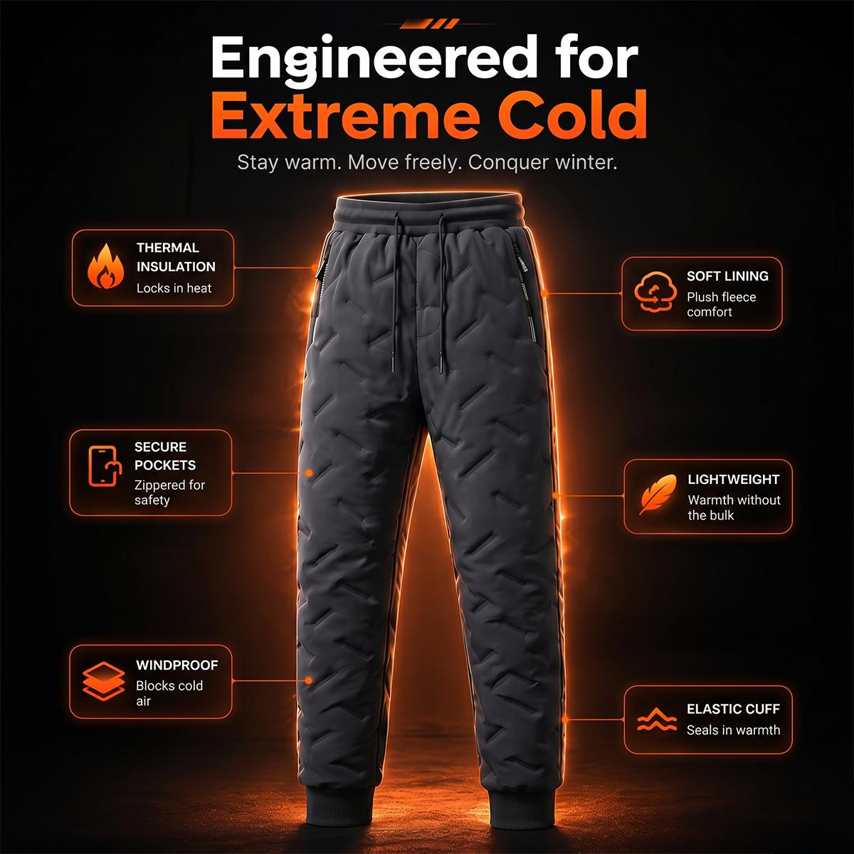【JOGWAVE】Women’s Street Style Thermal Lined Polyester Full Length Joggers - Windproof Warm Fleece-Lined Casual Pants with Zipper Pockets, Elastic Waistband with Drawstring, for Outdoor Jogging, Everyday Wear, Street Style Joggers 【JOGWAVE】Women’s Street Style Thermal Lined Polyester Full Length Joggers - Windproof Warm Fleece-Lined Casual Pants with Zipper Pockets, Elastic Waistband with Drawstring, for Outdoor Jogging, Everyday Wear, Street Style Joggers