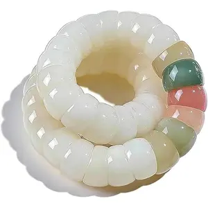 Serelune Jewelry S Fidget Bracelet Natural Bodhi Seeds Beaded Bracelets Zen Fidget Stretch Bracelets Alleviate Anxiety Stress Protection Healing Bodhi Jewelry Gifts for Women Men