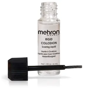 (A)Mehron Rigid Collodion Scar Liquid – Professional Makeup for Realistic Scars, 4ml