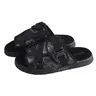 Black Cross Patch Slides | Suede Memory Foam Insole | Most Comfortable Slides You'll Ever Wear | Men Women Streetwear Sandals | Premium Soft Cushion Slip On | Feels Like Walking On Clouds | Summer Sandals