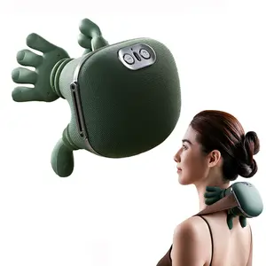 Massage machine, realistic human hand massager, smart heated massage device for waist kneading and neck massage