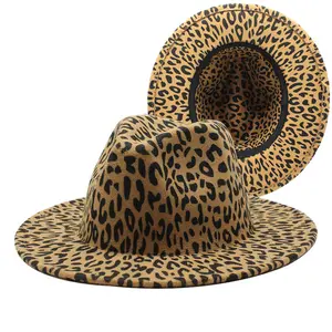 Leopard Fedora Hat