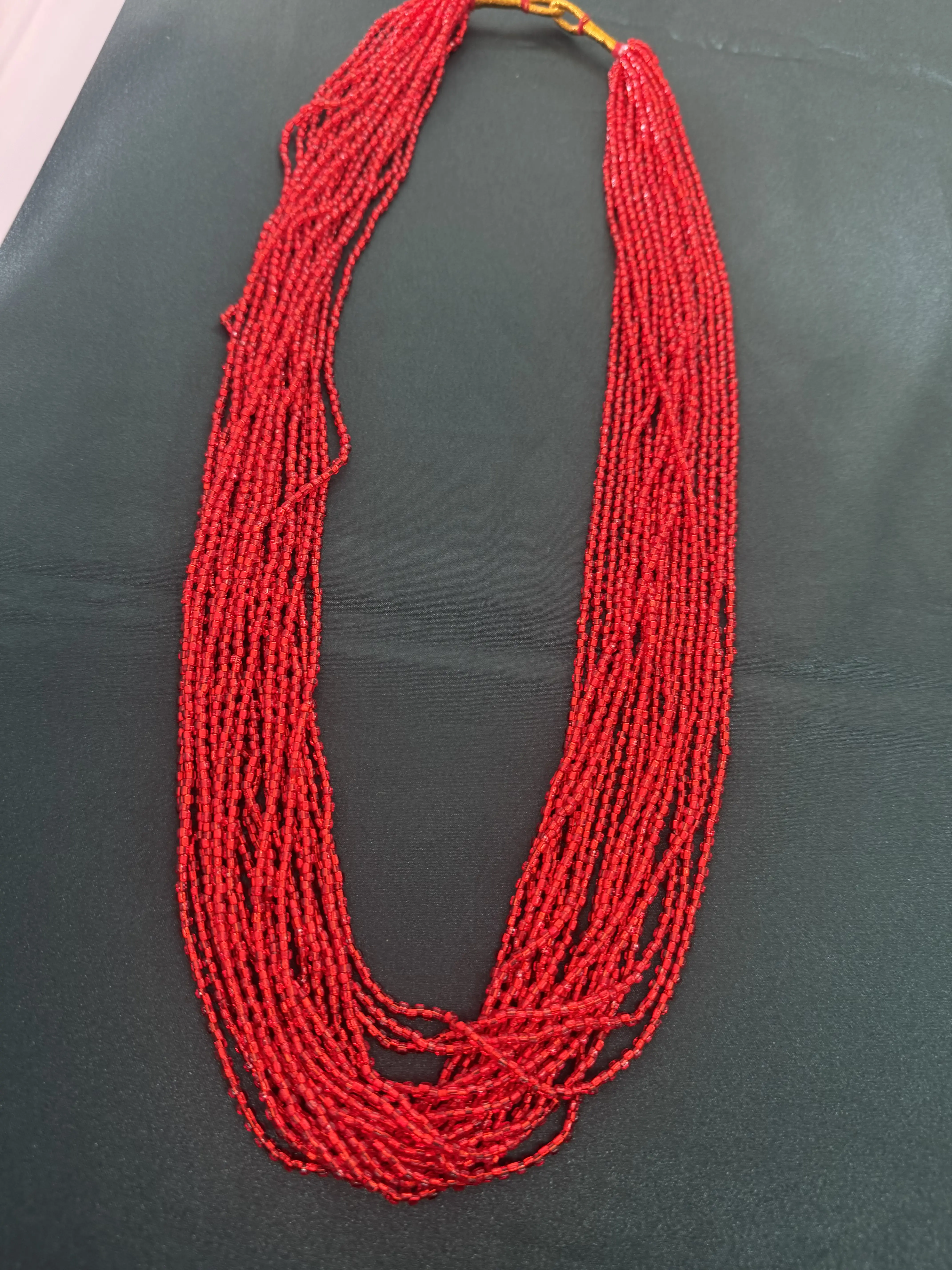 Glass Pote - Red