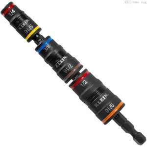 Tools 32933 Impact Driver, SAE 7-in-1 Impact Rated Socket Set, 3 Flip Sockets with 6 Hex Driver Sizes and 1/4-Inch Bit Holder, 5-Inch ShaftXX13Home sug