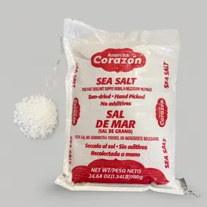 Sea Salt 700g - Sun-Dried Hand Picked No Additives Natural Flavor Seat Salt de Mar for Cooking and Seasoning