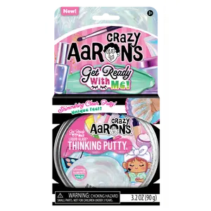 Crazy Aaron's Putty | Get Ready With Me! Shimmering Glitter Clear Putty
