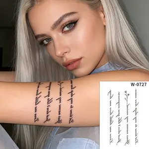 Romantic Heart Tattoo Sticker, Temporary Tattoo Patch, Arm Temporary Tattoos, Perfect for Daily Use, Parties, Holiday Gifts, Body Decoration