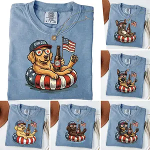 Comfort Colors 50+ Dog Funny 4th of July Shirt, Dachshund 4th Of July Shirt, 4th of July Dog, Shirt, 250th Anniversary Shirt, 4th Of July, Dog Lover Shirt, Patriotic Dog Gift - LORA ATCHER