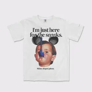 I'm Just Here For The Snacks T-shirt, Fast Past, Funny Magic Kingdom Graphic Tee, Shape Unisex Shirt shirts for men gifts for boyfriend mens clothing merch for men