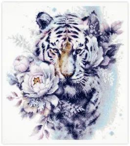 The White Tiger 70-14 Counted Cross-Stitch Kit