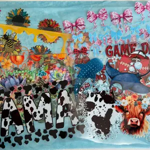 Claiming Periberrycreations UVDTF Wraps Bundles Pack_5, 10, 15, 20, 30, 40, 50, or 60 Packs Can Glass Wrap Snowglobe Tumbler Wrap Custom Designed UVDTF Wraps for Protection and Aesthetic Appeal